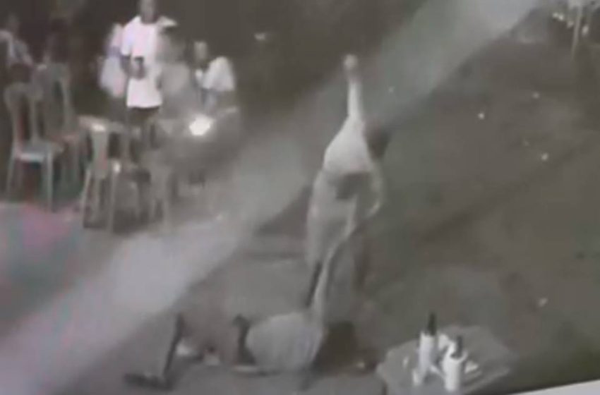 Vídeo: suspeito é preso após tentar matar homem com garrafa de vidro em Teresina