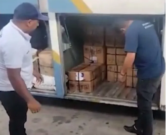  PRF apreende 1,4 tonelada de camarões transportados em caixas de papelão no Piauí