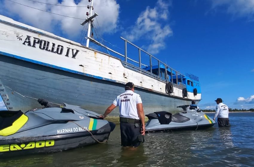  Embarcação com cigarros contrabandeados é apreendida entre o litoral do Piauí e Ceará