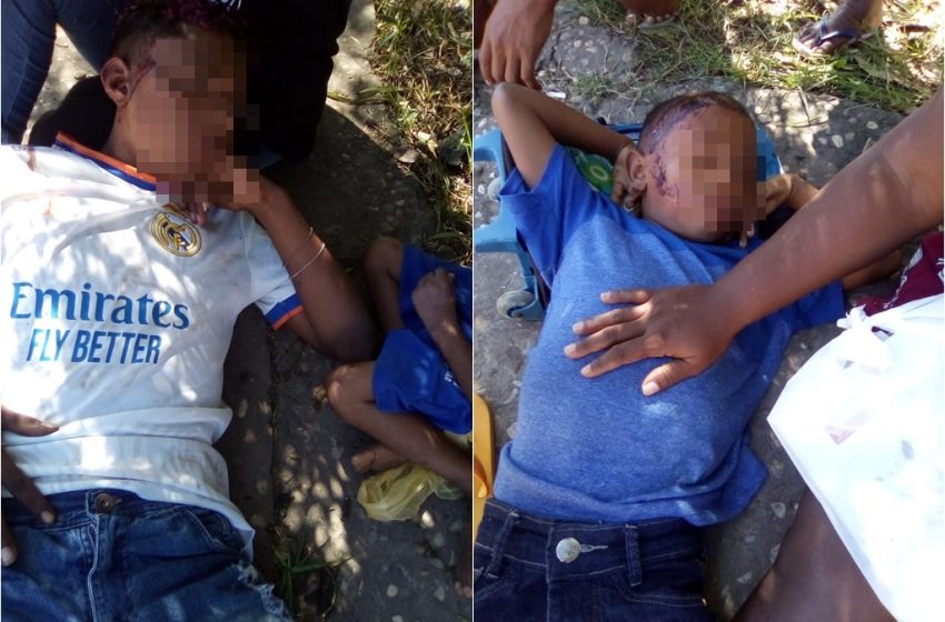  Duas crianças ficam feridas após colisão entre ônibus e moto na zona Sul de Teresina
