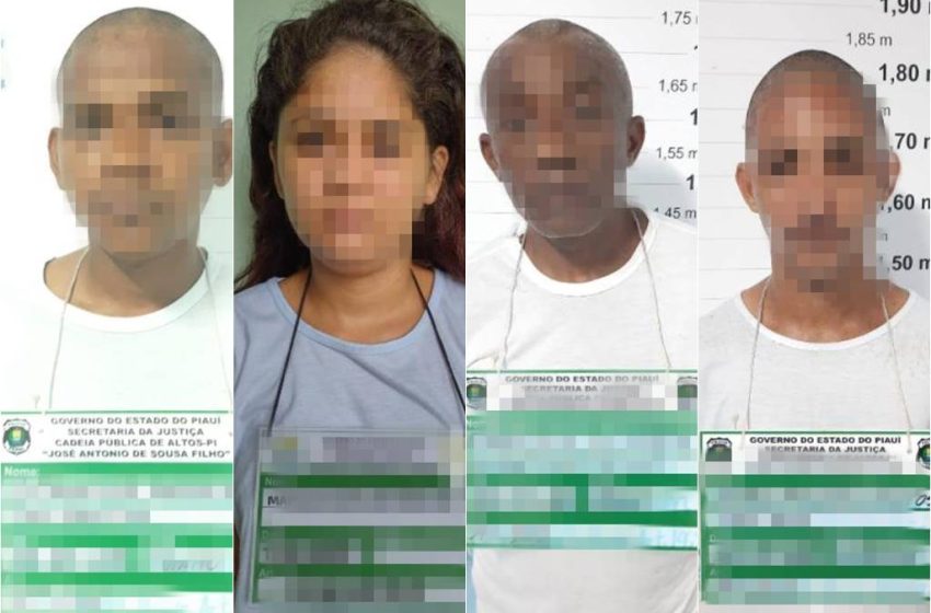  Quatro pessoas são presas suspeitas de sequestro, cárcere e homicídio em Teresina