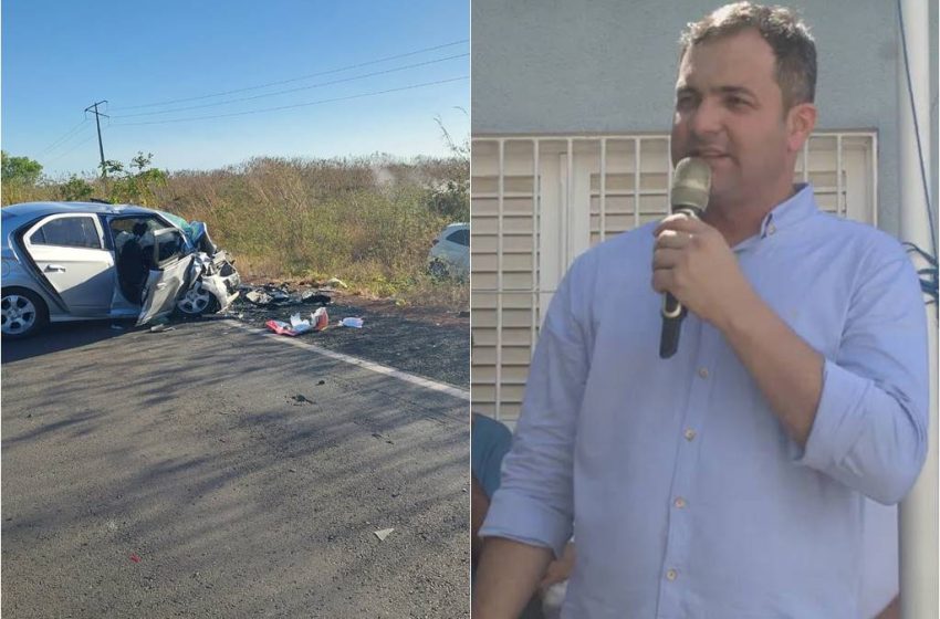  Vice-prefeito de cidade da Paraíba morre em Teresina após grave acidente no Piauí