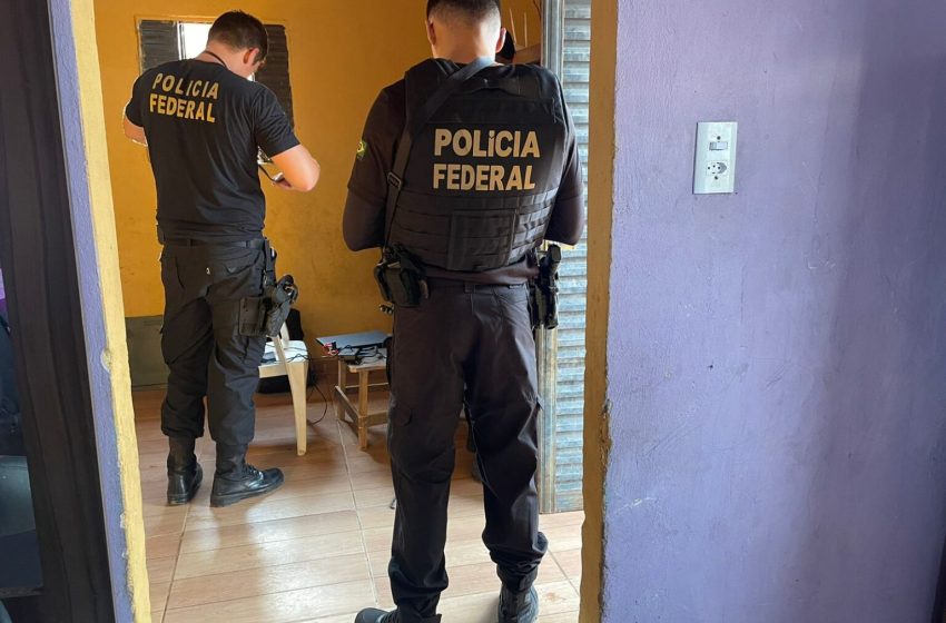  Polícia Federal prende suspeito de armazenar pornografia infantil em Manoel Emídio