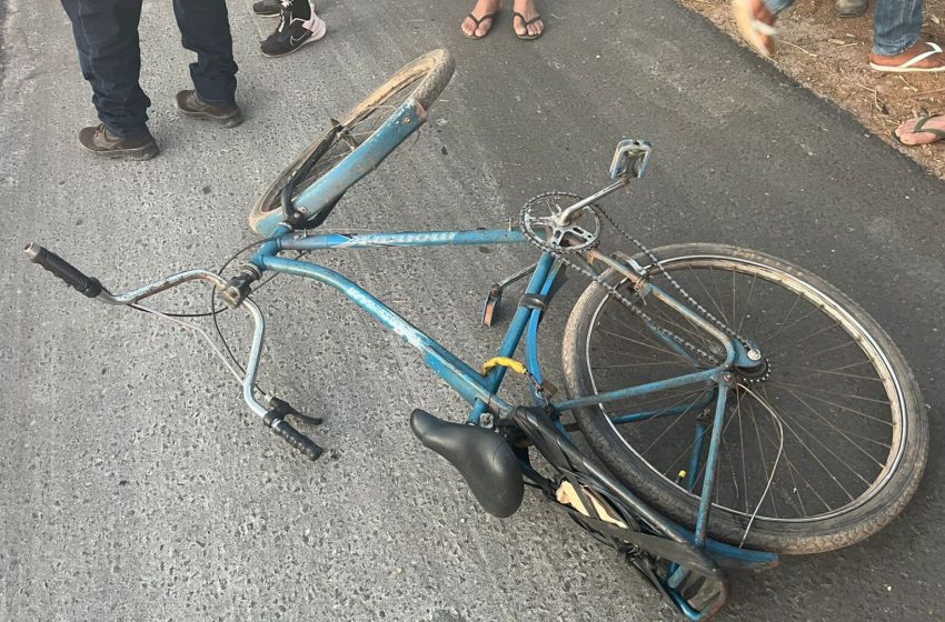  Idoso cai de bicicleta e morre atropelado por carro em Teresina
