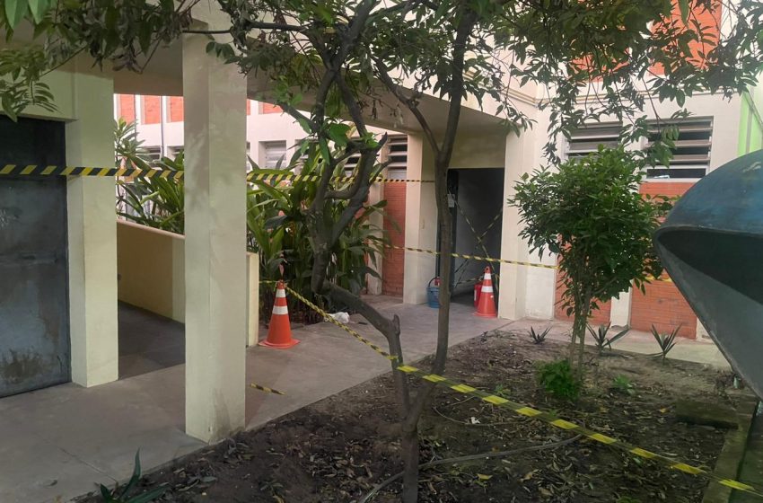  Princípio de incêndio atinge laboratório da UFPI e bombeiros socorrem alunos em Teresina