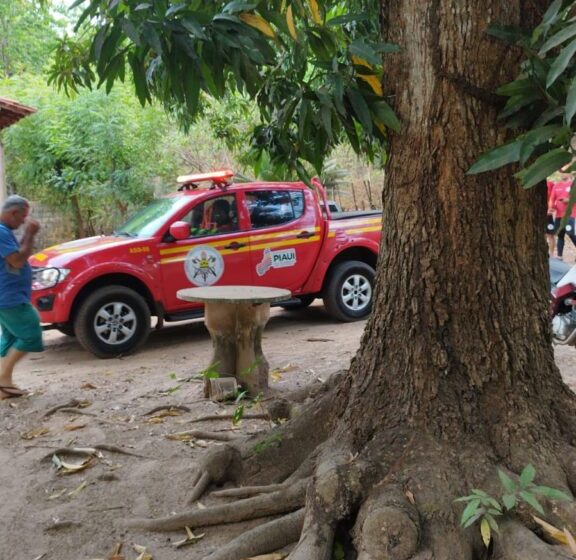  Corpo de jovem é encontrado no rio Roti na zona rural de Teresina; bombeiros realizaram o resgate