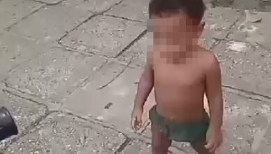  Vídeo: casal abandona criança na Av. Maranhão após conflito familiar