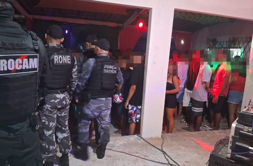  Dona de bar é presa por vender bebibas alcoólicas para adolescentes em baile de reggae em Teresina