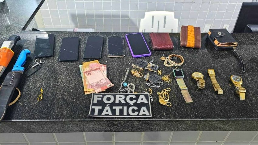  Suspeitos de invadir casa de idosos e fazer arrastão são presos em Campo Maior
