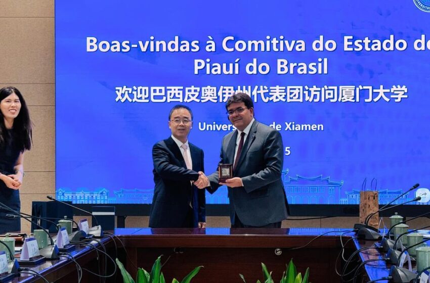  Governador avança nas negociações para intercâmbio educacional em 2025, na Universidade de Xiamen, na China