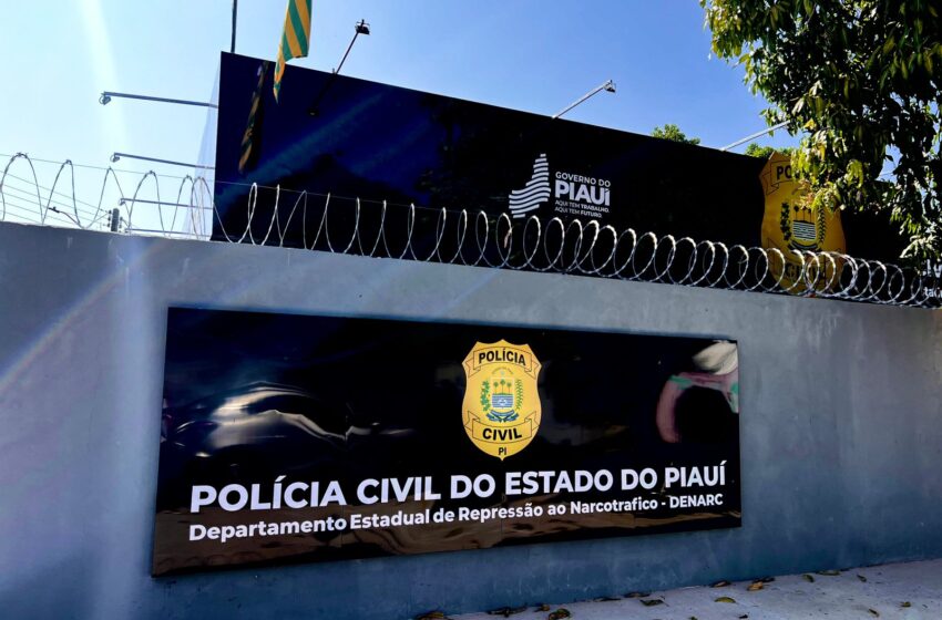 Duas pessoas são presas durante operação contra o tráfico no interior do Piauí