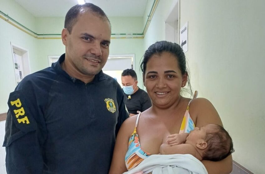 PRF salva bebê engasgado com leite materno