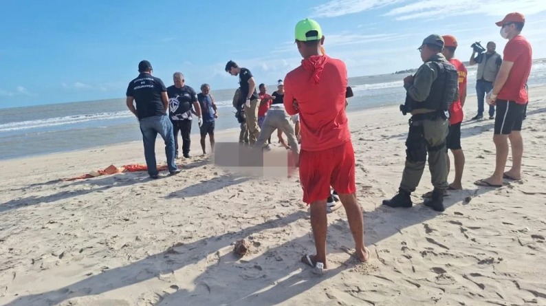 Corpo de estrangeiro é encontrado na praia Pedra do Sal no litoral piauiense