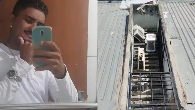  Filho morre e pai leva choque durante instalação de ar-condicionado