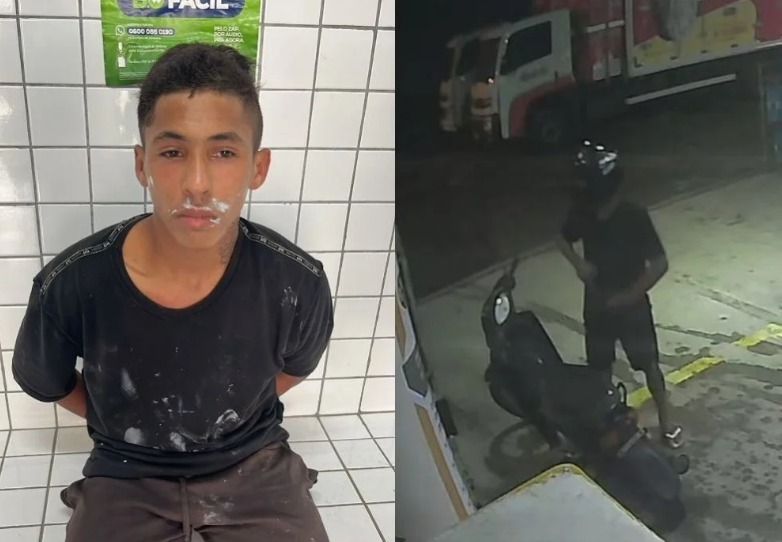  Suspeito de assalto pede corrida com mototaxista e acaba sendo contido e preso em Parnaíba