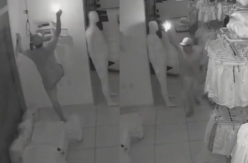  Loja no Centro de Teresina sofre dois arrombamentos em menos de três dias; vídeo