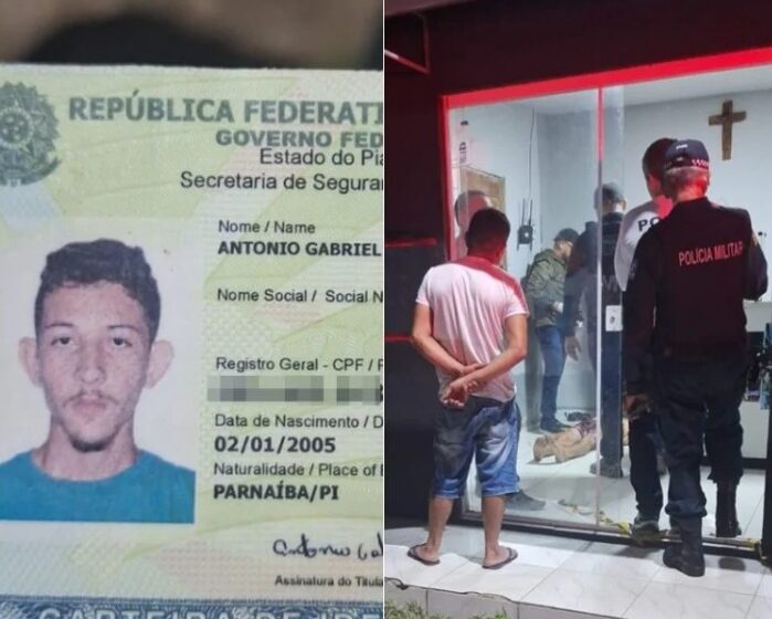 Homens encapuzados matam jovem dentro de loja no litoral do Piauí